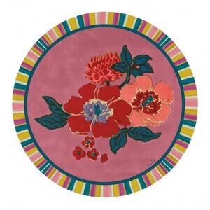 NEW LISA CORTI masonite sughero placemats in dandelion old pink